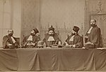 Same Man Five Times in Judge Costume
